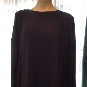 Lucky Brand women’s solid black long sleeves sweater